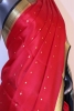 Traditional Butta Pure Mysore Crepe Silk Saree
